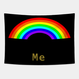 Gold Me Rainbow of Positivity Tapestry