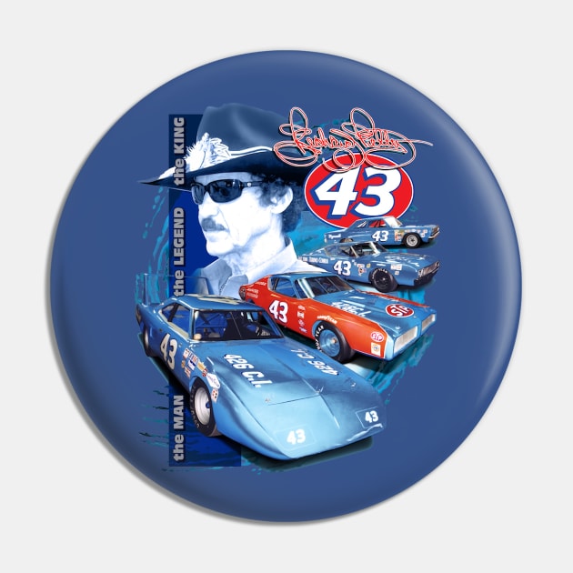 Richard Petty The Man The Legend The King Pin by art.Hamdan