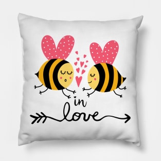 Bee in love Be in love Pillow