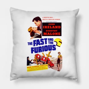 The Fast and the Furious Pillow