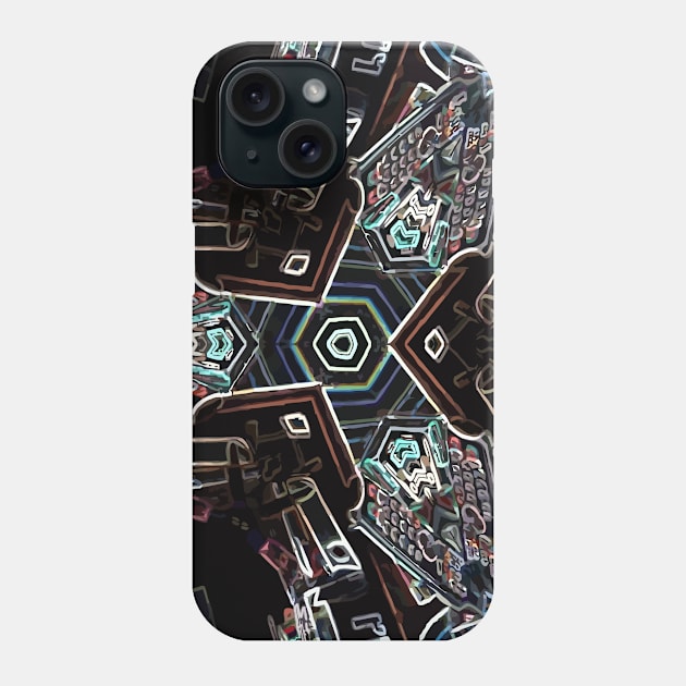 Kaleidoscopic Vision Phone Case by EquilibriumArt