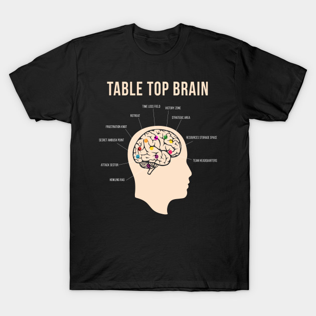 Table Top Brain Board Game Nerd Board Game T Shirt Teepublic