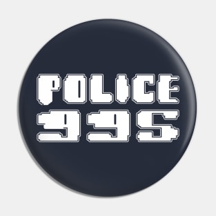 Police 995 Logo (from Blade Runner) Pin