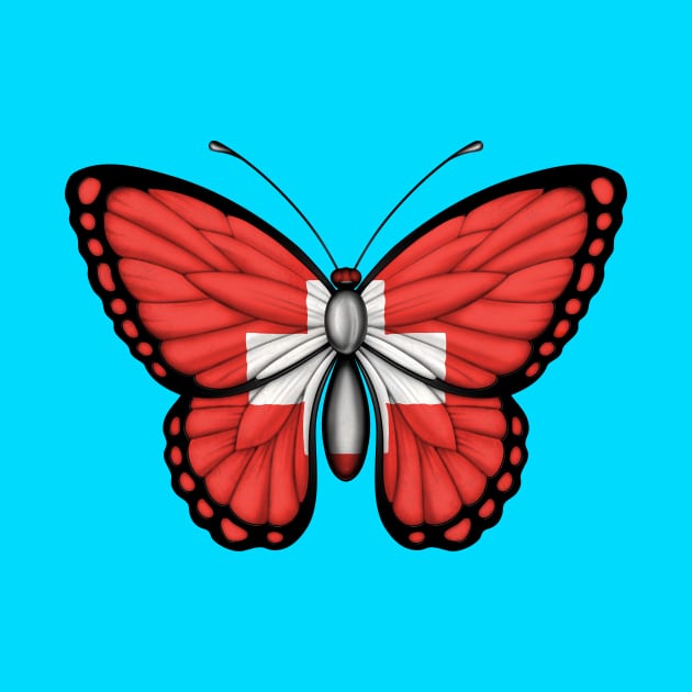 Swiss Flag Butterfly by jeffbartels