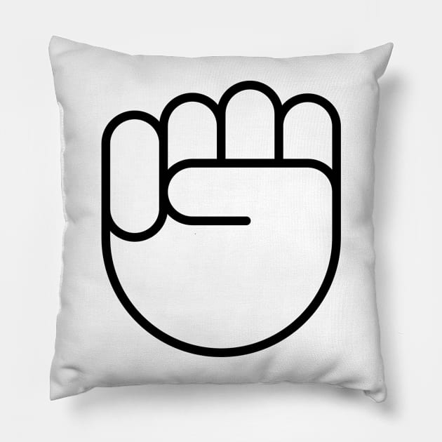 Fist Pillow by Radradrad