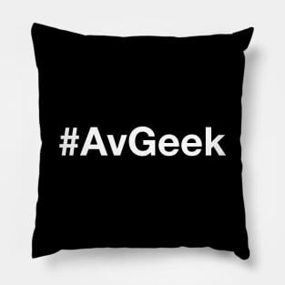 #AvGeek Pillow