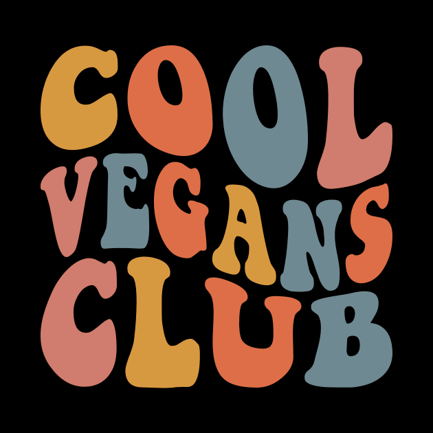 Cool Vegans Club, Vegan Christmas Gifts, 2023 by KindWanderer