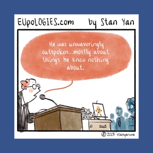 EUpoLOGIES: Outspoken T-Shirt