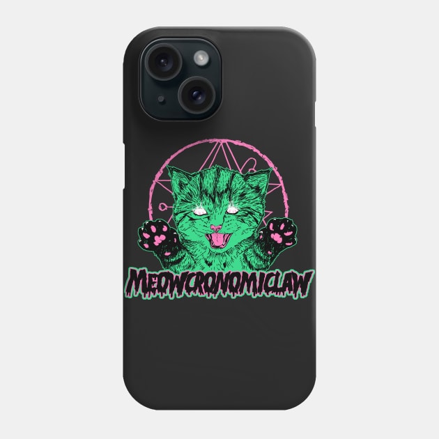 Meowcronomiclaw Phone Case by Hillary White Rabbit