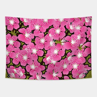 Cherry Blossom Flowers Tapestry