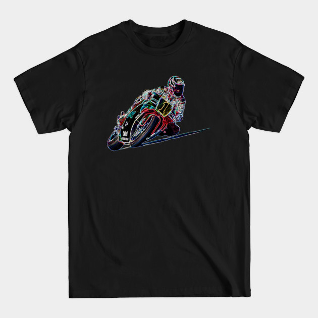 Discover Wayne Rainey - Neon Champion - Motogp - T-Shirt