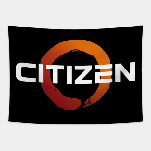 Citizen White Tapestry