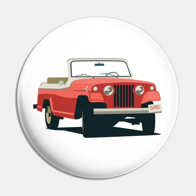 Jeepster Commando Pin by TheArchitectsGarage