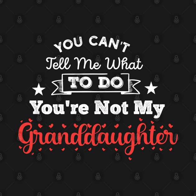 You Can't Tell Me What To Do You're Not My Granddaughter by Gaming champion