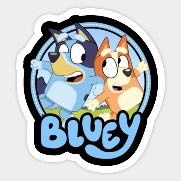 Bluey Bingo Harmony - Bluey Bingo - Sticker | TeePublic