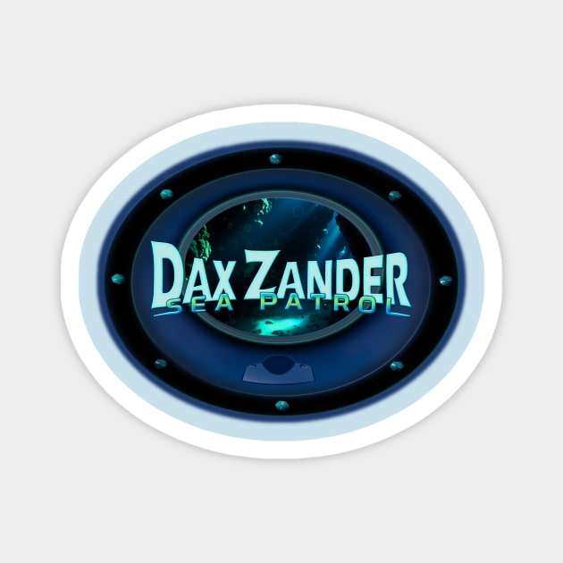 DAX ZANDER PORTHOLE VIEW Magnet by toonpainter