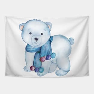 Winter Bear Four! Tapestry