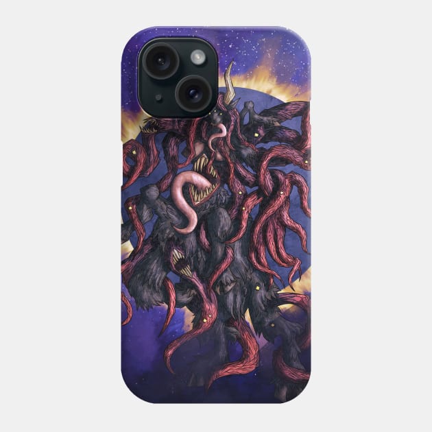 Shub-Niggurath Phone Case by Daniel Marco Art