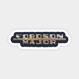 Vintage 1959 Fordson Major tractor logo Magnet