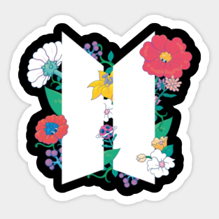 bts logo stickers teepublic