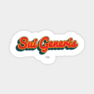 Sui Generis Magnet