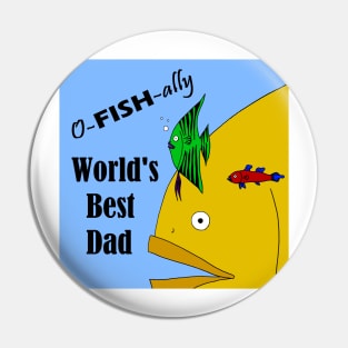 World's Best Dad Pin