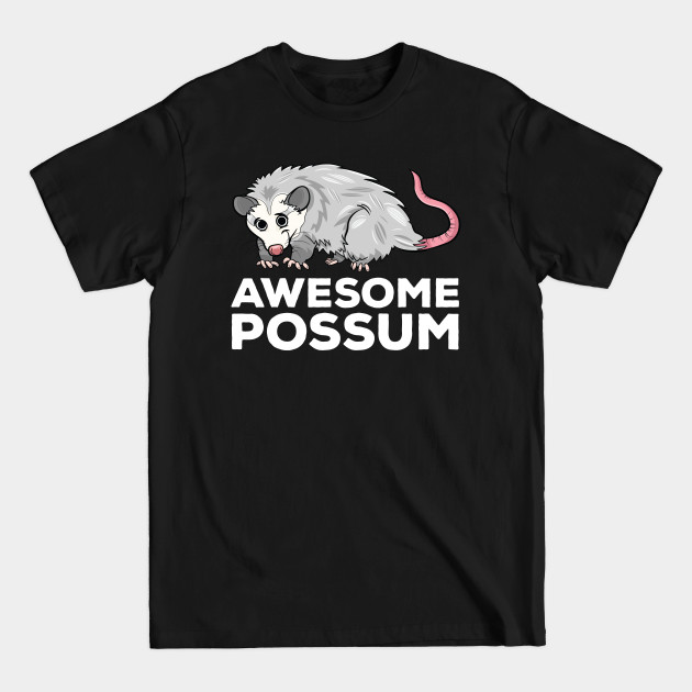 Disover Awesome Possum Funny Pun - Awesome Possum - T-Shirt