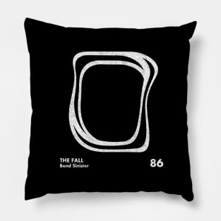 The Fall / Bend Sinister / Minimal Graphic Design Artwork Pillow