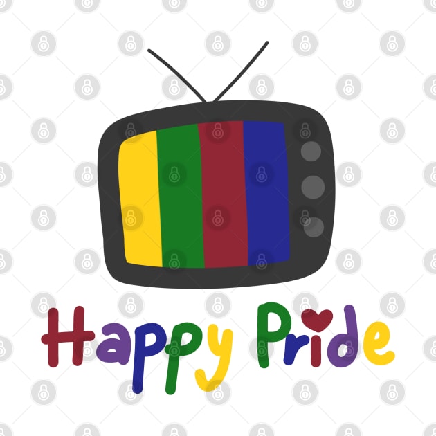 Happy pride on TV by Outstanding W