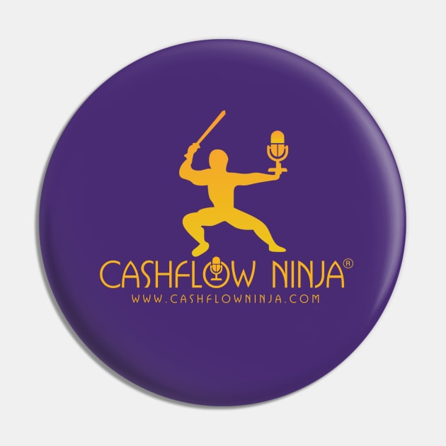 Cashflow Ninja SWAG Pin by Cashflow Ninja