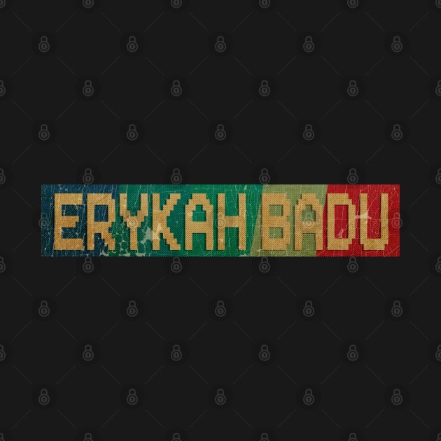 Erykah Badu  - RETRO COLOR - VINTAGE by AgakLaEN