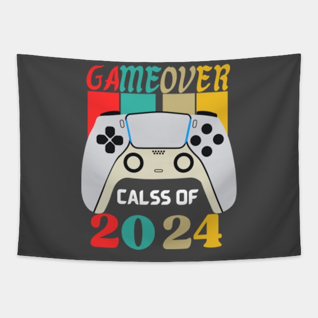 Game Over Class of 2024 Gaming Graduation 2024 Essential 2024