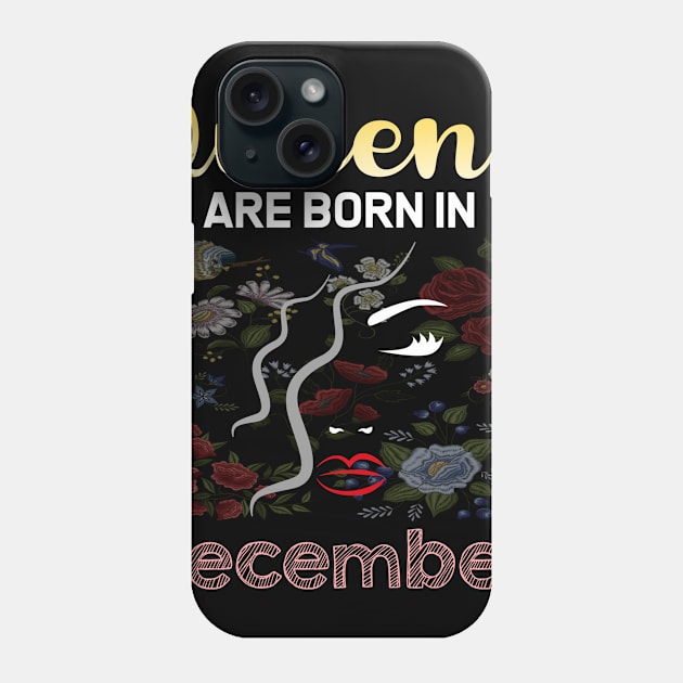 Queen face 6 December Phone Case by symptomovertake