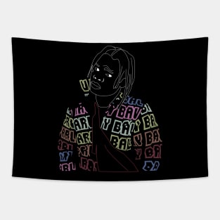 42 dugg line fanmade Tapestry