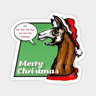 Fa La La La Llama Magnet