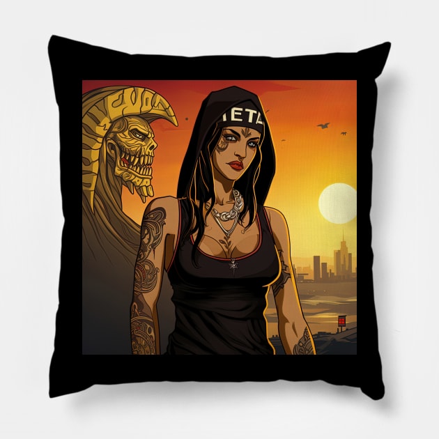 Hecate Pillow by ComicsFactory