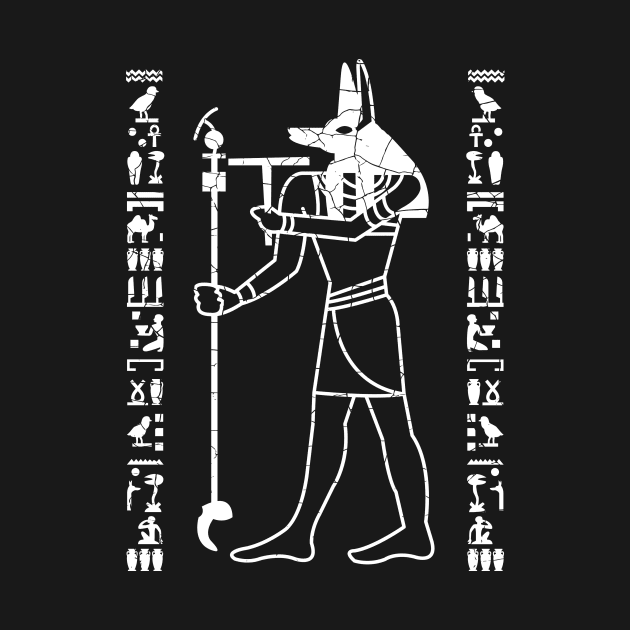 Anubis Hieroglyphs by PixelArt