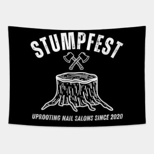 Stumpfest ny Bluey Uprooting Nail Salons Tapestry