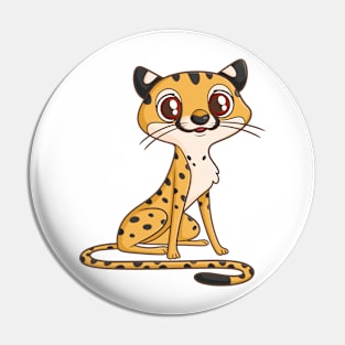 Cheetah Baby Pin