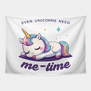 Even unicorns need me time Tapestry