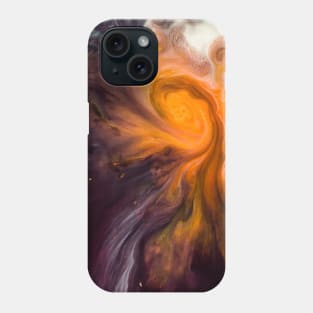 Spiral Paint Splash Phone Case