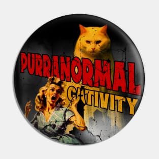 Retro Movie Purranormal Cativity Pin