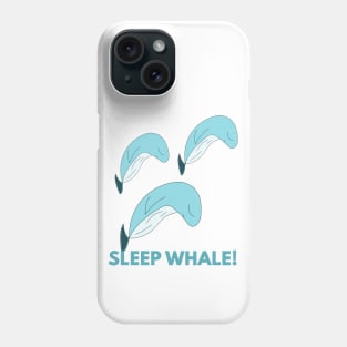 Sleep whale Phone Case