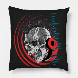 GOOD MUSIC NEVER DIES PUNK Pillow