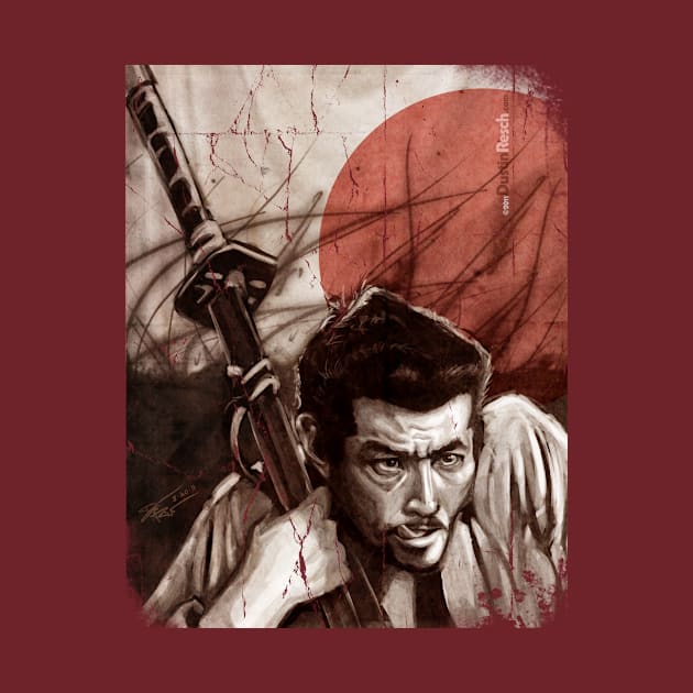 Toshiro Mifune by Dustin Resch