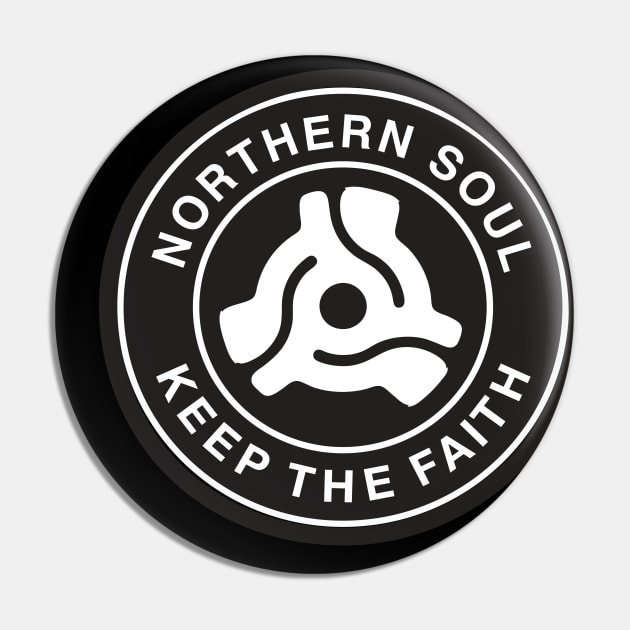 Keep the faith Pin by RussellTateDotCom