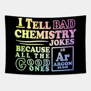 Argon Chemistry Joke Tapestry