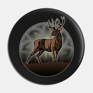 Tribal Stag Pin