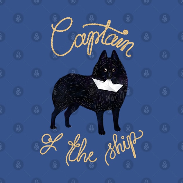 Captain Schipperke by illucalliart