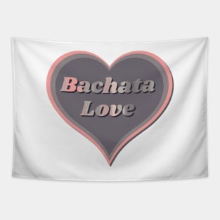 Bachata Love Heart Tapestry